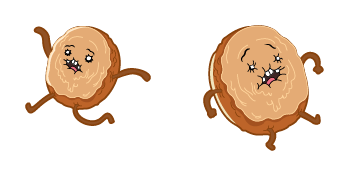 Adventure Time Cinnamon Bun Cursor Pack