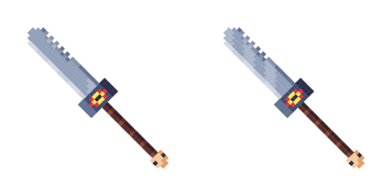 Adventure Time Jake Sword Pixel Cursor Pack