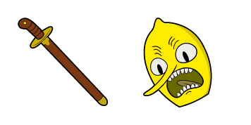 Adventure Time Earl of Lemongrab & Sound Sword