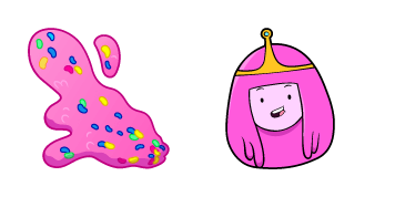 Adventure Time Princess Bubblegum & Jelly Beans Power Cursor Pack