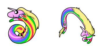 Adventure Time Lady Rainicorn Cursor Pack