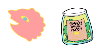 Adventure Time Prismo & Artisanal Pickles Cursor Pack