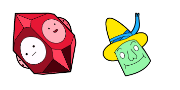 Adventure Time Magic Man & Grob Gob Glob Grod Cursor Pack