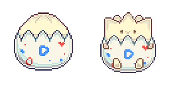 Pokemon Togepi Pixel Cursor Pack