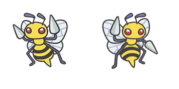 Pokemon Smile Beedrill Cursor Pack