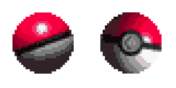 Pack de curseurs Pokemon Pokeball Pixel