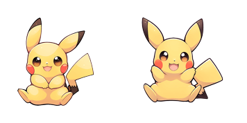 Pokemon Cute Pikachu Cursor Pack