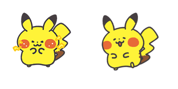 Pack de curseurs Pokemon Smile Pikacu