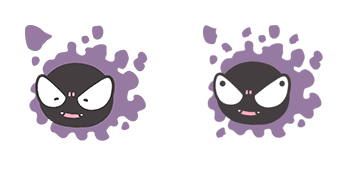 Pokemon Smile Gastly Cursor Pack