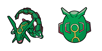 Pokemon Rayquaza & Egg Cursor Pack