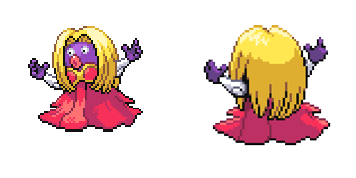 Pokemon Jynx Pixel Cursor Pack