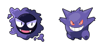 Pokemon Gastly & Gengar Cursor Pack