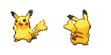 Pokemon Pikachu Pixel Animated