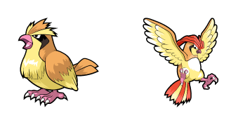 Pokemon Pidgey & Pidgeotto Cursor Pack