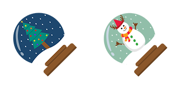 Christmas Snow Globe Animated
