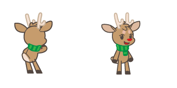 Christmas Reindeer Animated