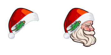Christmas Santa Claus & Hat