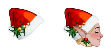 Christmas Elf & Hat Cursor Pack