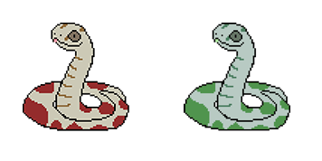 Snake Pixel Animated