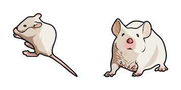 White Rat Cursor Pack