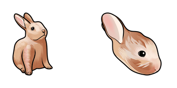 Brown Rabbit Cursor Pack