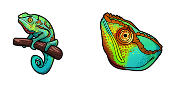 Veiled Chameleon Cursor Pack