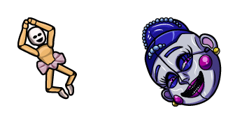 Pack de curseurs FNaF Minireena & Ballora