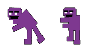 Pack de curseurs FNaF Purple Guy