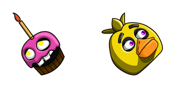 Pack de curseurs FNaF Chica & Carl