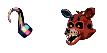 FNaF Nightmare Foxy Cursor Pack