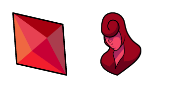 Red Diamond Cursor Pack