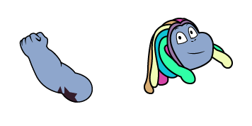 Steven Universe Bismuth Animated cute cursor