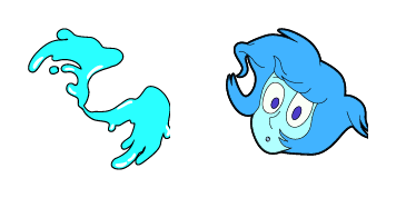 Lapis Lazuli & Water Wings Cursor Pack