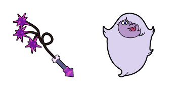 Amethyst & Spiked Flail Cursor Pack