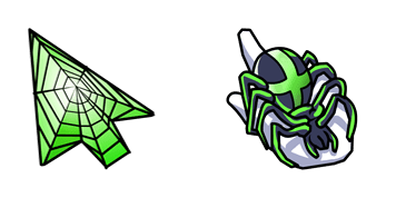 Toxic Spider Cursor Pack