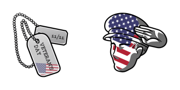 Veterans Day Cursor Pack