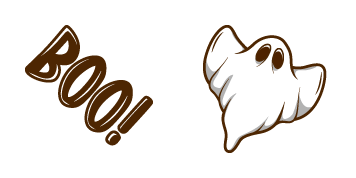 Halloween Ghost & Boo! Cursor Pack