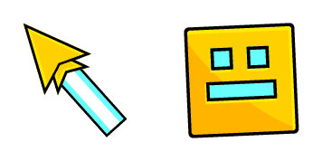 Geometry Dash Cursor Pack