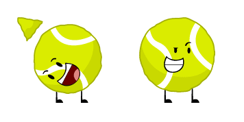 Battle for Dream Island Tennis Ball Cursor Pack