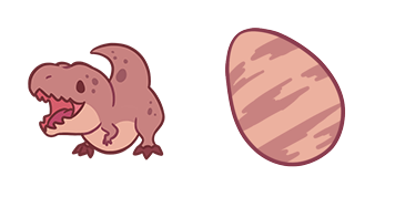 Cute Baby T-Rex Cursor Pack