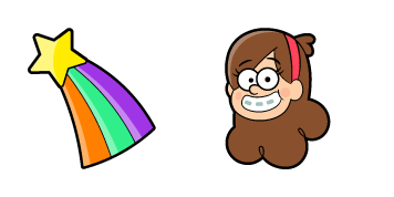 Gravity Falls Mabel Pines & Shooting Star Cursor Pack