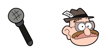 Gravity Falls Toby Determined & Mic Cursor Pack