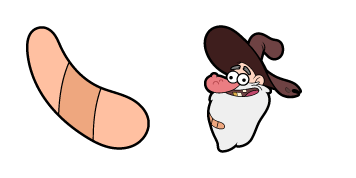 Gravity Falls Old Man McGucket & Band-Aid Cursor Pack