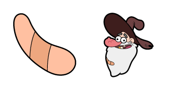 Gravity Falls Old Man McGucket & Band-Aid