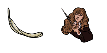Harry Potter Hermione Granger & Feather