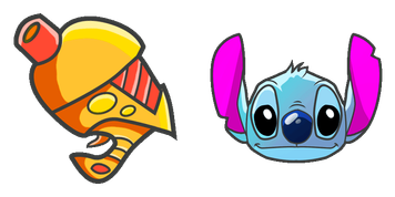 Pack de curseurs Lilo and Stitch