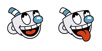 Cuphead Mugman Cursor Pack