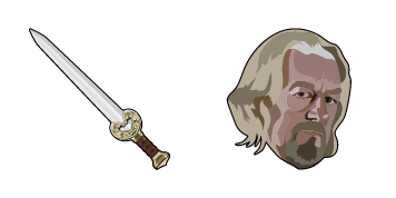 LOTR Theoden & Herugrim Sword Cursor Pack