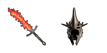 LOTR Witch-King of Angmar & Fiery Broadsword Cursor Pack