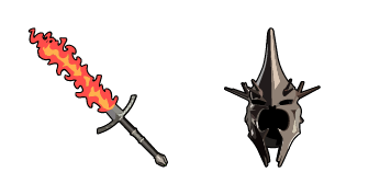 LOTR Witch-King of Angmar & Fiery Broadsword